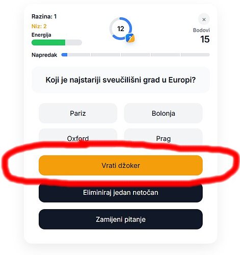 Vrati džoker WMforum